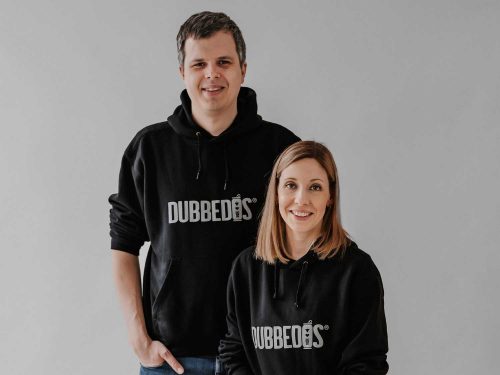 DUBBEDOS Hoodie (front)